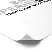 Funny Old Man Saying Gag Dad Grandpa Husband Fathe Poster (Ecke)