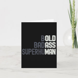 Funny Old Man Sprichwort Gag Geburtstag für Vater  Karte