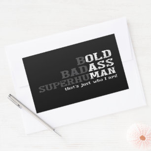 Funny Old Man Sprichwort Gag Geschenk Vater Vatert Rechteckiger Aufkleber