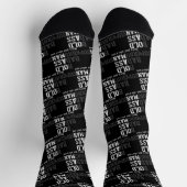 Funny Old Man Sprichwort Gag Geschenk Vater Vatert Socken (Oben)