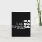 Funny Old Man Sprichwort Gag Vater Ehemann Geburts Karte (Vorderseite)