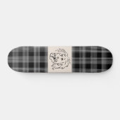 FUNNY OLD MAN STECKT AUS TONGUE SKATEBOARD DECK (Horizontal)