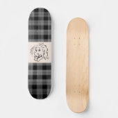 FUNNY OLD MAN STECKT AUS TONGUE SKATEBOARD DECK (Vorderseite)