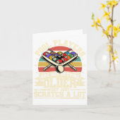 Funny Old Men Women 8 Ball Billiard Billard Billar Karte (Gelbe Blume)