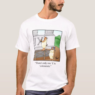 Funny Old Roman Spaß Tee Shirt