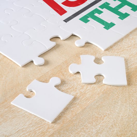 Funny Old Runner - schneller Altersgruppe Lauf Puzzle (Seite)