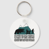 Funny old schlüsselanhänger (Vorderseite)