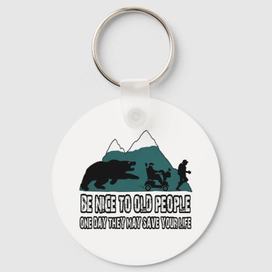 Funny old schlüsselanhänger (Vorderseite)