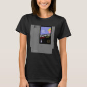 Funny Old School 80er Retro 8-Bit Video Game Cartr T-Shirt (Vorderseite)