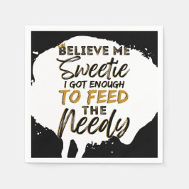 Funny Old School 90's Hip Hop Geburtstag/Baby Dusc Serviette