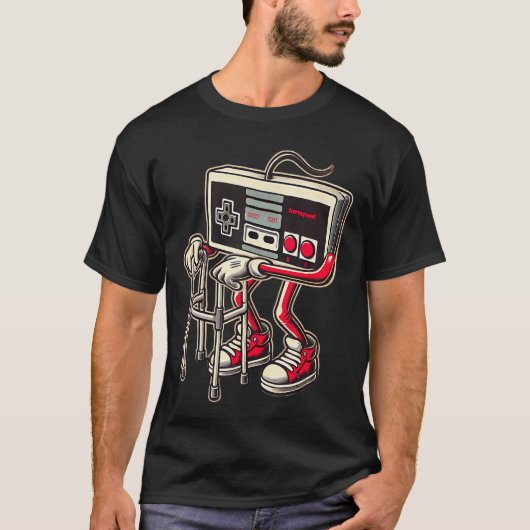 Funny Old Video Game Art Gaming ee for Men Boys gi T-Shirt (Vorderseite)