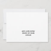 Funny Olive You Spaß Name hinzufügen Benutzerdefin Ankündigung (Rückseite)