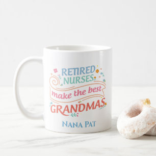 Funny Oma Nurses Retirement Coffee Tasse
