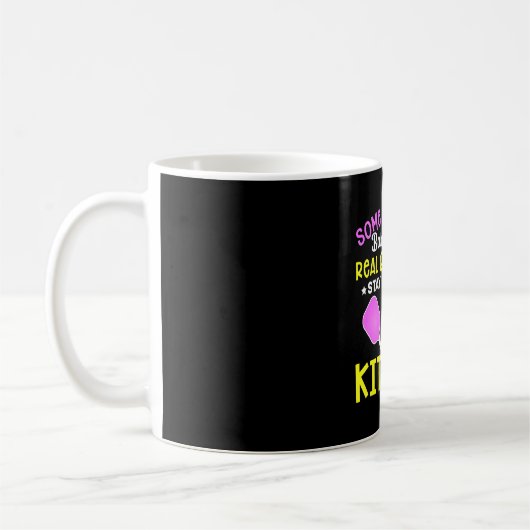 Funny Oma Sport Lover Großmutter Pickleball Kaffeetasse (Links)