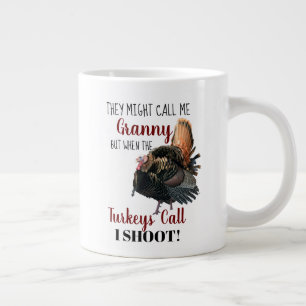 Funny Oma Wild Turkey Jagd Tasse