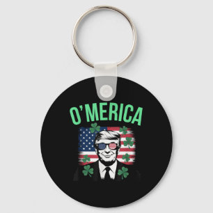 Funny Omerica amerikanische Flagge Donald Trump St Schlüsselanhänger