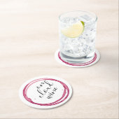 Funny on Cloud Wine Round Paper Untersetzer (Vor Ort)