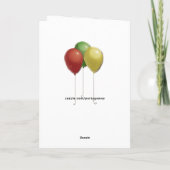 Funny Oncle Geburtstagskarten Karte (Rückseite)