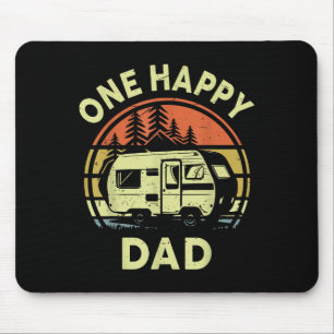 Funny One Happy Camper Vater Geburtstagsgeschenke  Mousepad