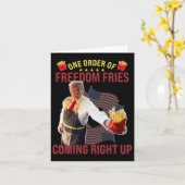 Funny one order of Freedom Fries kommt wieder auf Karte (Gelbe Blume)