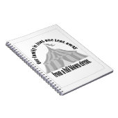 Funny One Zelt weg von einem vollen Zirkus Notizblock (Rechte Seite)