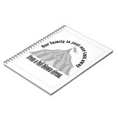 Funny One Zelt weg von einem vollen Zirkus Notizblock (Linke Seite)