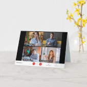 Funny Online Zoom Weihnachtsfeiertag Karte (Gelbe Blume)