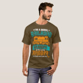 Funny Opa Modellbahn, außer viel T-Shirt (Vorne ganz)
