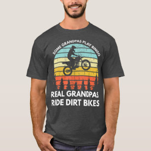 Funny Opa Motocross Dirt Bike Rafting Kletterparad T-Shirt