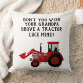 Funny Opa Red Tractor Zitat Kissen (Decke)