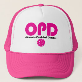 Funny OPD Obsesessive Pickleball-Störung Truckerkappe