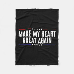 Funny Open Heart Operation Erholung machen My Hear Fleecedecke