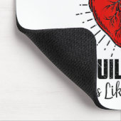 Funny Open Heart Operation Erholung Survivor Gesch Mousepad (Ecke)