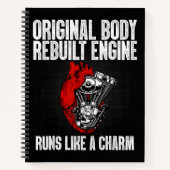 Funny Open Heart Operation Erholung Survivor Gesch Notizblock (Vorderseite)