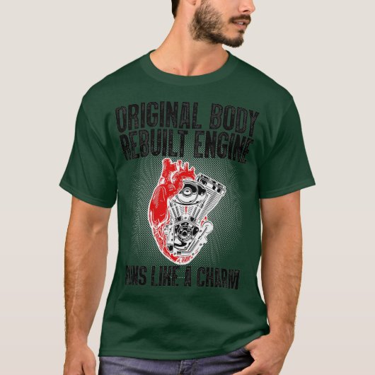Funny Open Heart Operation Erholung Survivor Gesch T-Shirt (Vorderseite)