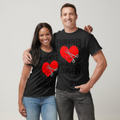 Funny Open Heart Operation Geschenke Männer Cool ü T-Shirt (Unisex)