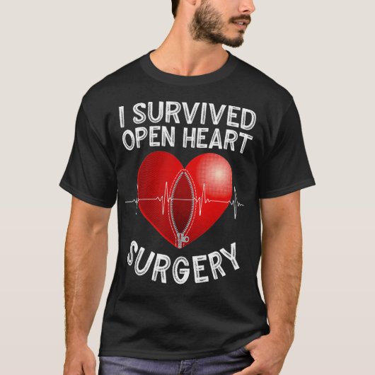 Funny Open Heart Operation Geschenke Männer Cool ü T-Shirt (Vorderseite)