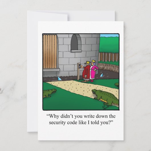 Funny Open House/New Zuhause Einladungen (Vorderseite)