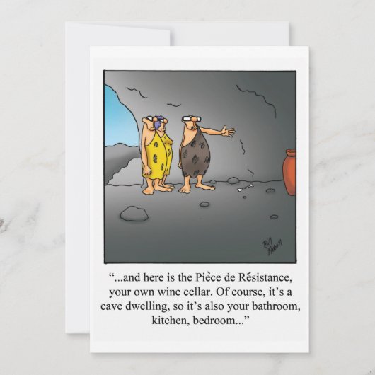 Funny Open House/New Zuhause Einladungen (Vorderseite)