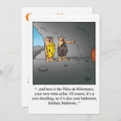 Funny Open House/New Zuhause Einladungen (Vorne/Hinten)