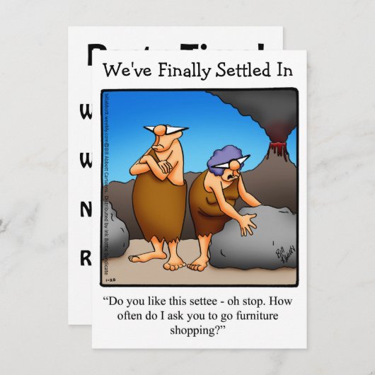 Funny Open House Party Einladungen (Vorne/Hinten)