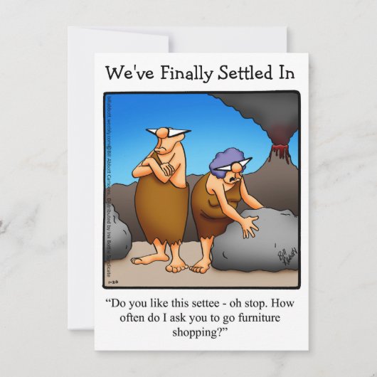 Funny Open House Party Einladungen (Vorderseite)