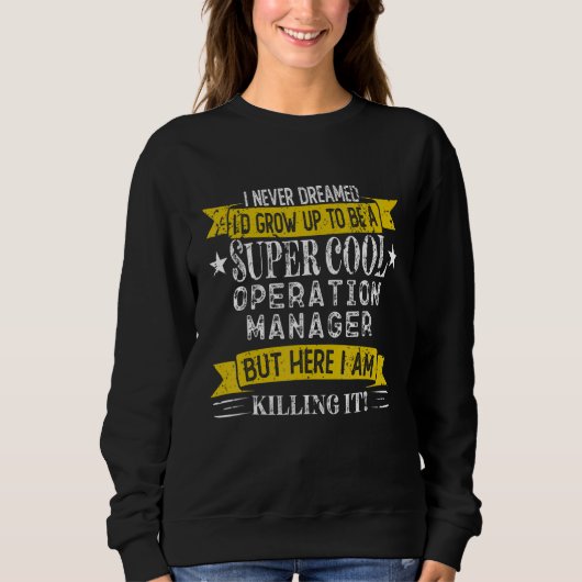Funny Operation Manager Shirts Job Title Professio (Vorderseite)
