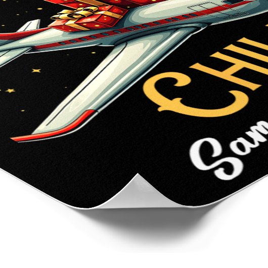 Funny Operation Weihnachts Kind Funny Family Match Poster (Ecke)