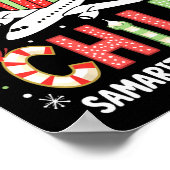 Funny Operation Weihnachtskinderfamilie Matching X Poster (Ecke)
