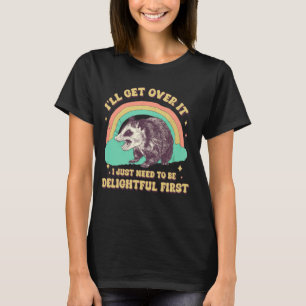 Funny Opossum T-Shirt Dramatisch aber charmant Mül