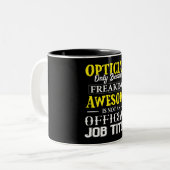 Funny Optician Tasse (Vorderseite Links)