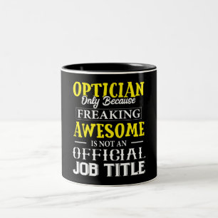 Funny Optician Tasse