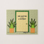 Funny Optometrist Office Cartoon Jigsaw Puzzle (Horizontal)