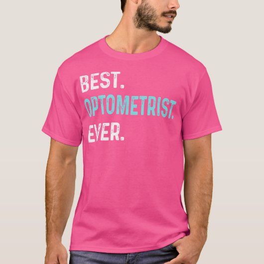 Funny Optometrist Shirts Geschenk für Augenarzt (Vorderseite)